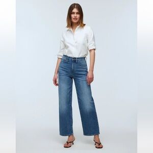 Madewell Wide Leg Jeans
